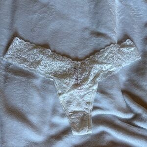 Victoria’s Secret The Lacie Stretch Lace Thong